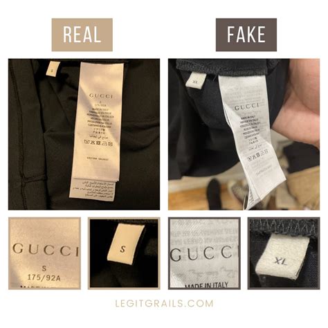 ropa gucci fake|authentic gucci clothing tags.